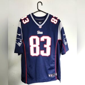 New England Patriots Wes Welker Jersey Mens Large